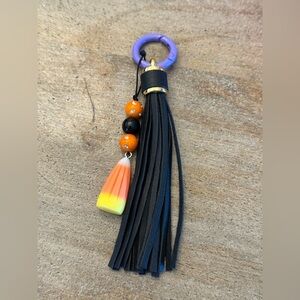 Halloween Candy Corn Handbag Charm